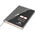 Note Pads - Ottawa A5 Notebook, Black/Grey