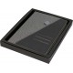 Note Pads - Ottawa A5 Notebook, Black/Grey