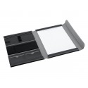 Tablet Compendiums & Holders - Remote Work A4 Portfolio, Black