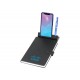 Promotional Journals & Noteboooks - Remote Work Notebook w/Stand, Black