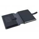 Non Leather Compendiums - Impact A5 Portfolio, Black/Charcoal