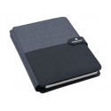 Non Leather Compendiums - Impact A5 Portfolio, Black/Charcoal