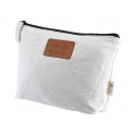 Toiletry Bags - Calico Toiletry/Makeup Bag 14.5cmx22.5cm