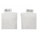 Toiletry Bags - Calico Toiletry/Makeup Bag 14.5cmx22.5cm
