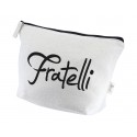 Toiletry Bags - Calico Toiletry/Makeup Bag 17x27x8.5cm