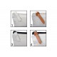 Toiletry Bags - Calico Toiletry/Makeup Bag 17x27x8.5cm