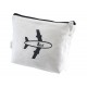 Travel & Trolley Bags - Calico Travel Pouch 14.5cm x22.5cm x5cm