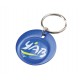 Metal Keyrings - Rainbow Keyring (37mm round) - Indent