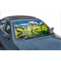 Promotional Car Gifts - Dash-Mate Sunshade - Full Colour IND Sea