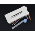 Pencil Cases - Calico Pencil Case 10cm x 21cm