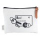 Tote & Calico Bags - Calico Card & Key Pouch 12.5cm x 17cm