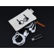 Tote & Calico Bags - Calico Earphone Pouch 8.5cm x 13cm