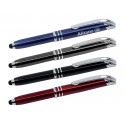 Stylus Pens - Vogue Stylus Pen & Torch Indent