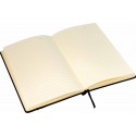 Promotional Journals & Noteboooks - Toronto A5 Notebook,Black/Dark Grey Trim