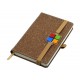 Promotional Journals & Noteboooks - Italiano Bonded Leather Notebook A6