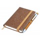 Promotional Journals & Noteboooks - Italiano Bonded Leather Notebook A6