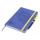 Promotional Journals & Noteboooks - Designa Deboss Linen Notebook A5 Air