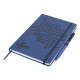 Promotional Journals & Noteboooks - Designa Deboss SoftTouch Notebook A5 Air