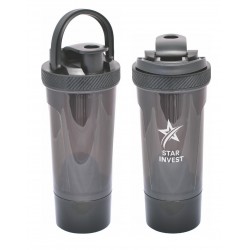 Shaker-Pro Sports Bottle, Black