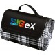 Picnic Rugs - Jenolan Picnic Rug, Black/White