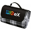 Picnic Rugs - Jenolan Picnic Rug, Black/White