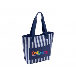 Shopping Tote Bags - Ascot Beach Tote, Navy