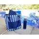 Shopping Tote Bags - Ascot Beach Tote, Navy