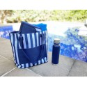 Shopping Tote Bags - Ascot Beach Tote, Navy