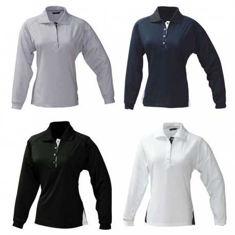 Ladies Promotional Polo Shirts - Ladies' Team Polo L/S