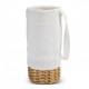 Keepsake Wicker Wine Carrier