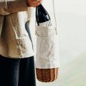 Wine Holders & Carriers - Keepsake Wicker Wine Carrier