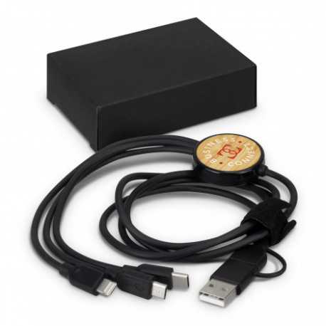Phone & Tablet Chargers - Bamboo Triple Connector Cable