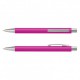 Plastic Promotional Pens - Lancer Soft-Touch Pen