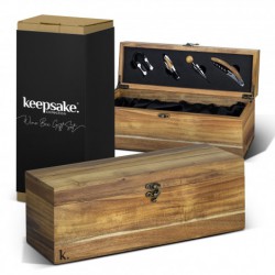 Keepsake Wine Box Gift Set