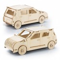 Executive Games - BRANDCRAFT Hatchback Car Wooden Model