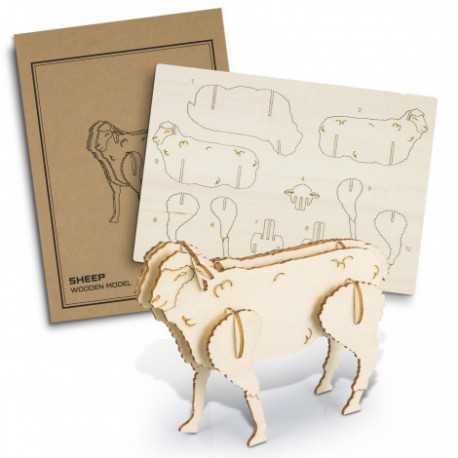 Executive Games - BRANDCRAFT Sheep Wooden Model