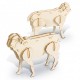 Executive Games - BRANDCRAFT Sheep Wooden Model