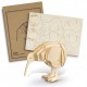Executive Games - BRANDCRAFT Kiwi Wooden Model