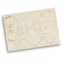 Executive Games - BRANDCRAFT Kiwi Wooden Model
