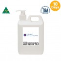 Sunscreen & Lip Balm - 1Ltr Australian Made Spf50 Sunscreen Lotion Pump Pack
