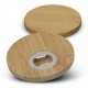 Coasters - Bamboo Bottle Opener Coaster Set of 2 - Round