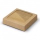 Coasters - Bamboo Bottle Opener Coaster Set of 2 - Square