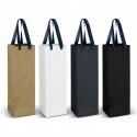 Paper Bags - Wine Ribbon Handle Paper Bag