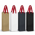 Paper Bags - Champagne Ribbon Handle Paper Bag