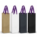 Paper Bags - Champagne Ribbon Handle Paper Bag