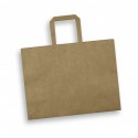 Paper Bags - Large Flat Handle Paper Bag Landscape