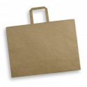 Paper Bags - Extra Large Flat Handle Paper Bag Landscape