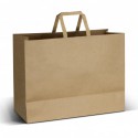 Paper Bags - Extra Large Flat Handle Paper Bag Landscape