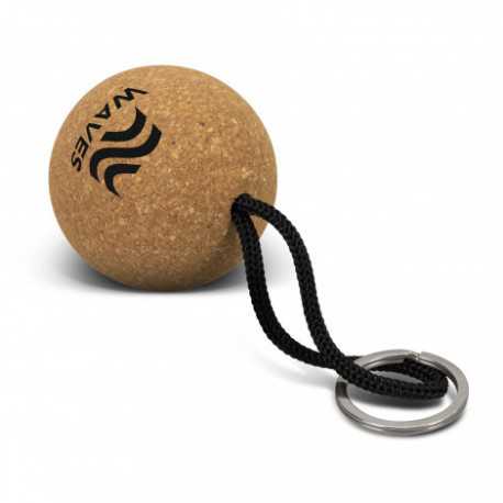 Printed Keyrings - Cork Floating Key Ring - Round