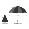 custom printed marquees - Designa Full Colour Genie Umbrella-Sea